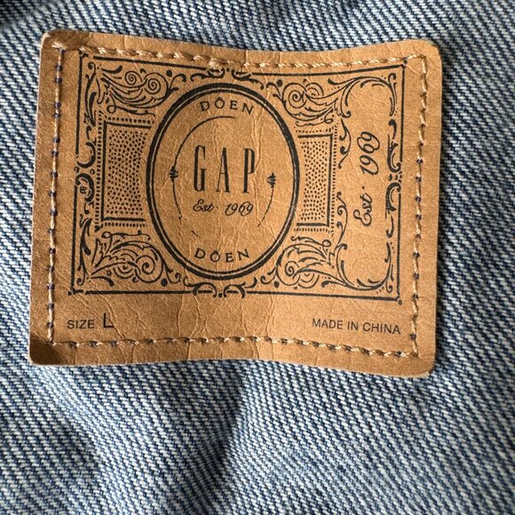 Gap X Doen Kids Oversized Icon Denim Jacket - Picture 6 of 7